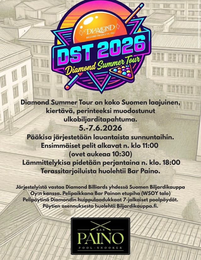 Diamond Summer Tour 2026 -tapahtumajuliste